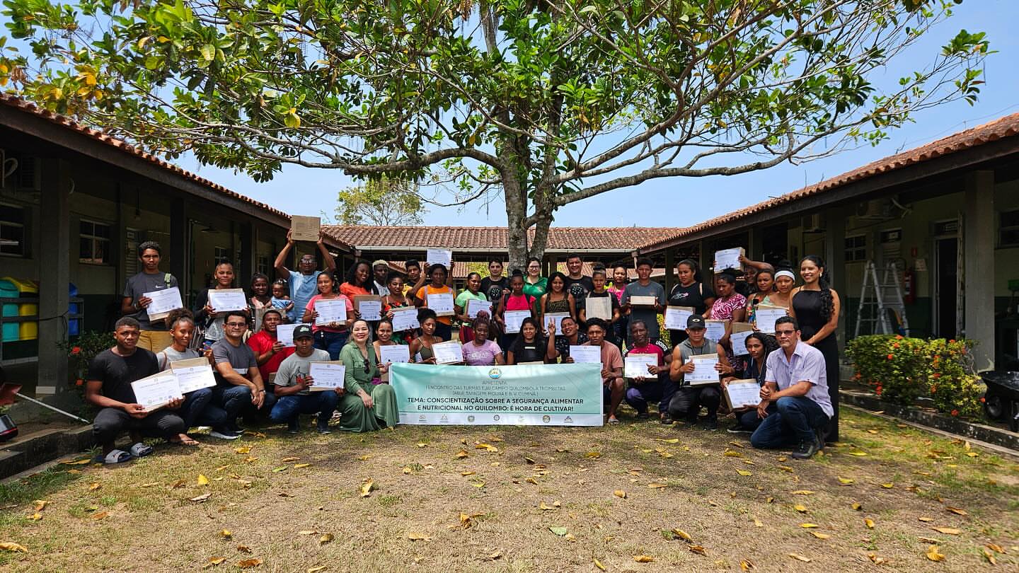 Informática Básica para alunos do EJAI Campo Quilombola